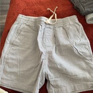 J. Crew Men's Gray Checkered Athletic Shorts